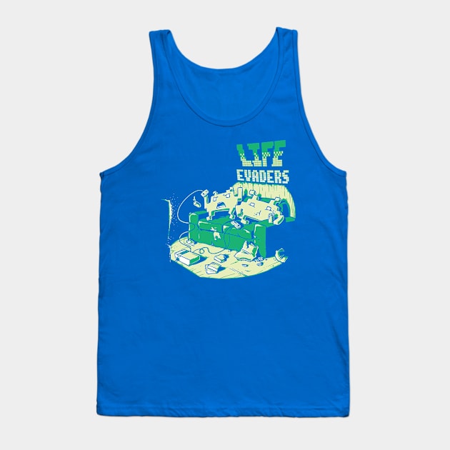 Life Evaders Tank Top by obvian